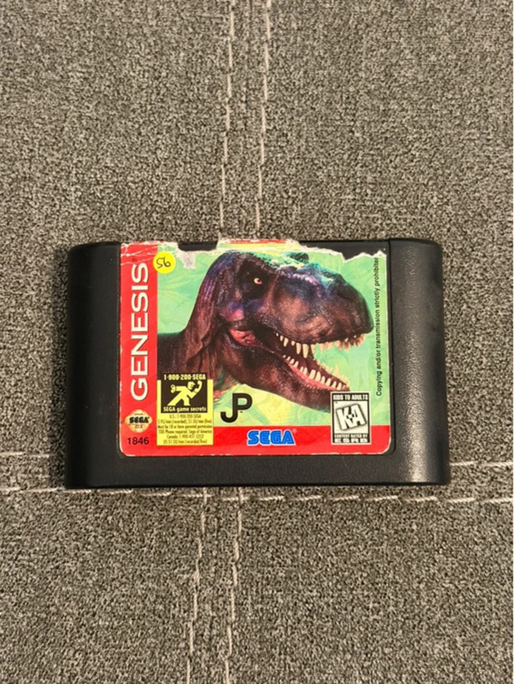 Lost World Jurassic Park for Sega Genesis